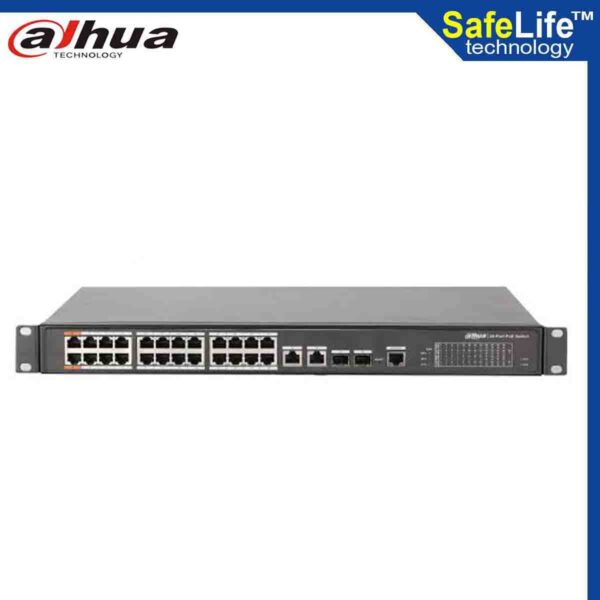 purchase DAHUA 24 port digital video recorder PFS4226-24ET-240 in Bangladesh - Safe Life Technology